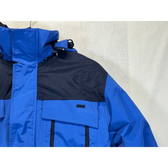 Backhill Snowboarding Co Kids XXL 14 Blue Winter Ski Snow Jacket Hooded - Picture 16 of 16